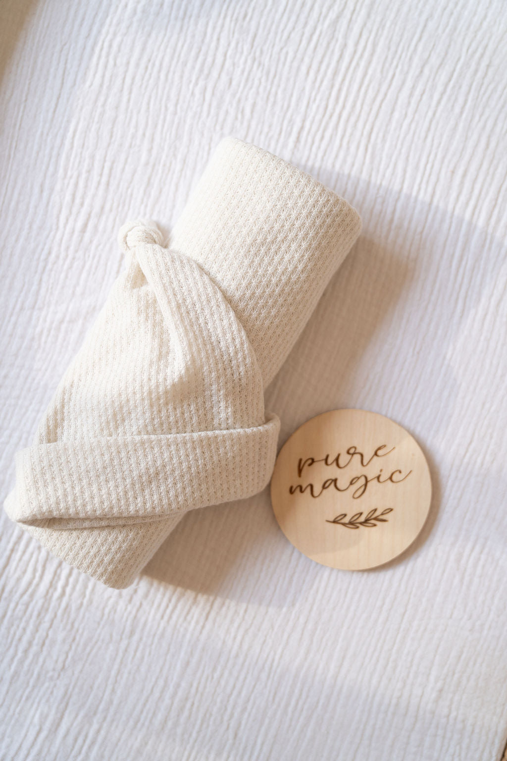 Olly and Molly Knit Swaddle Set