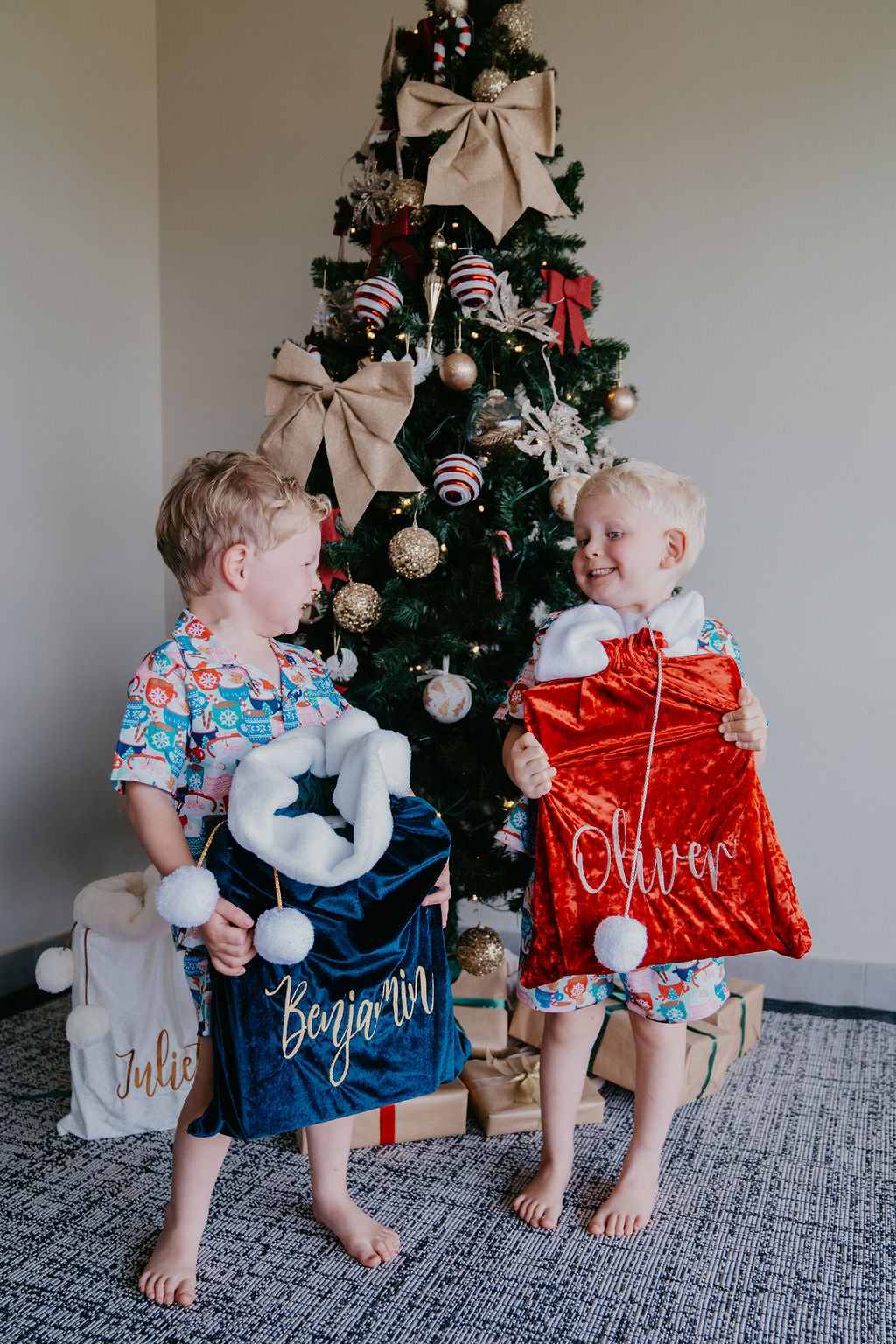 Luxury Personalised Santa Sacks