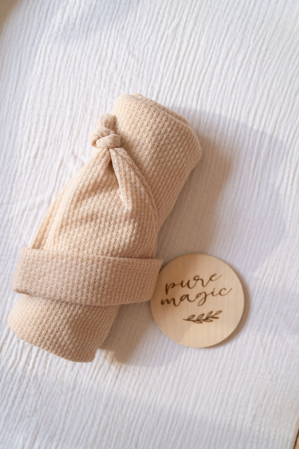Olly and Molly Knit Swaddle Set