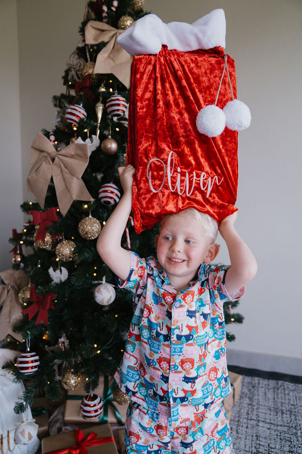 Luxury Personalised Santa Sacks