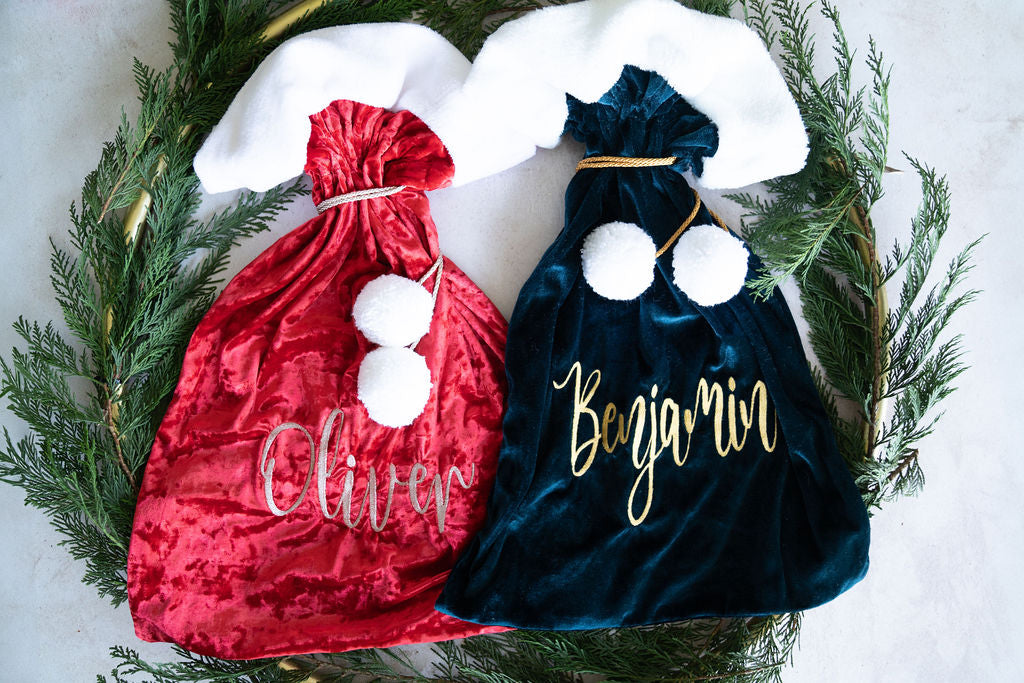 Luxury Personalised Santa Sacks