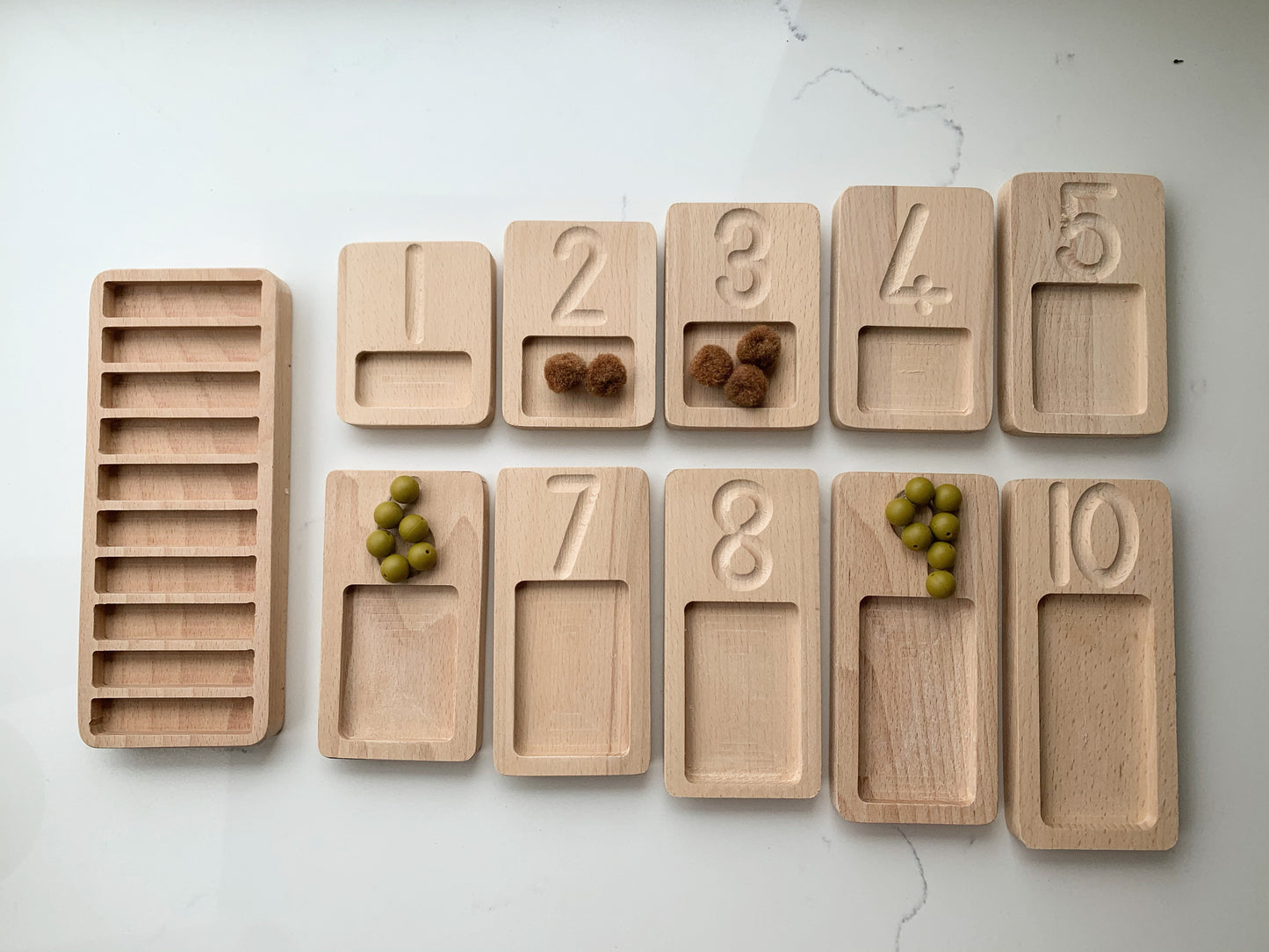 Counting and Tracing Trays