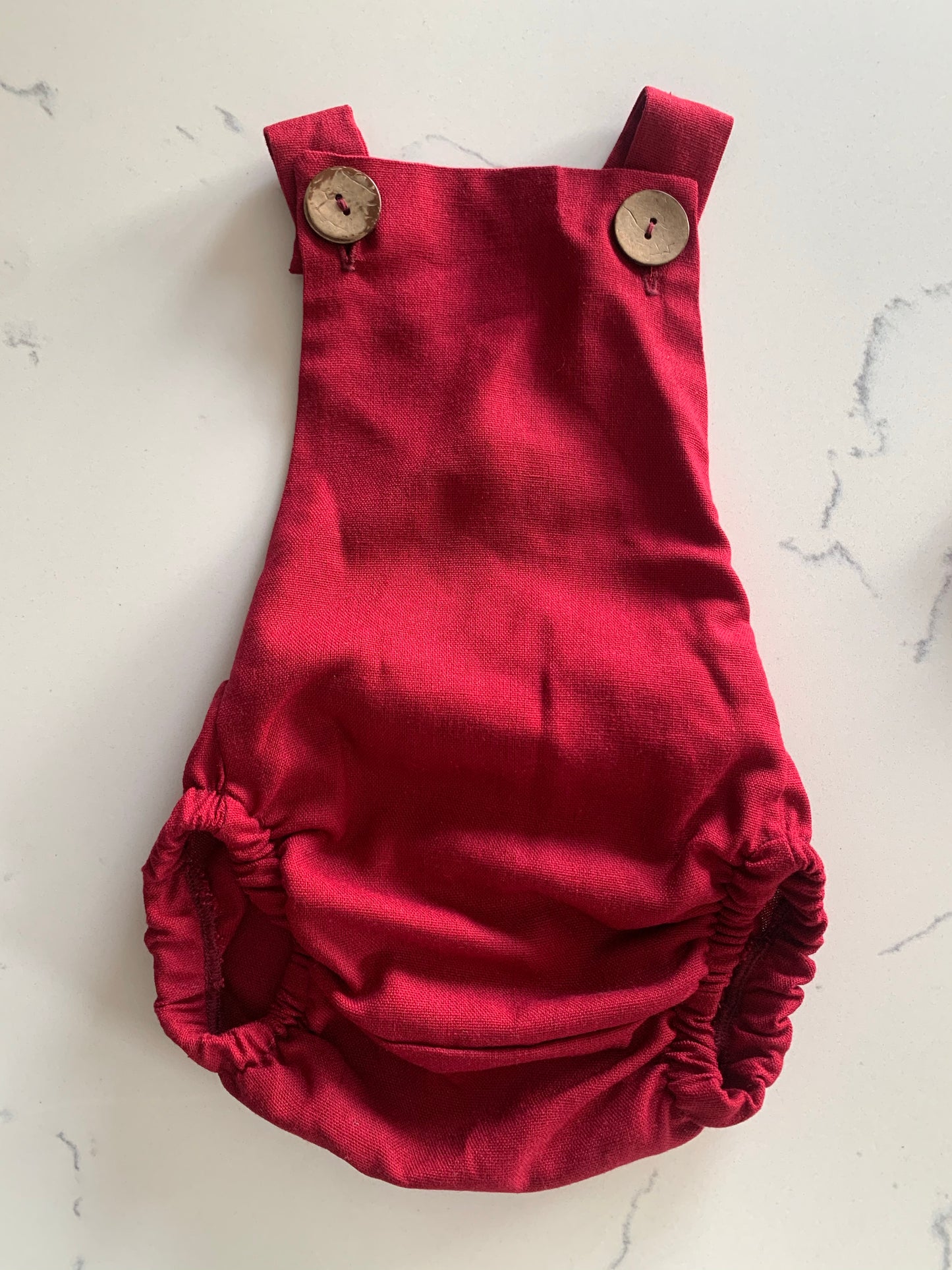 Ruby Red Standard Romper