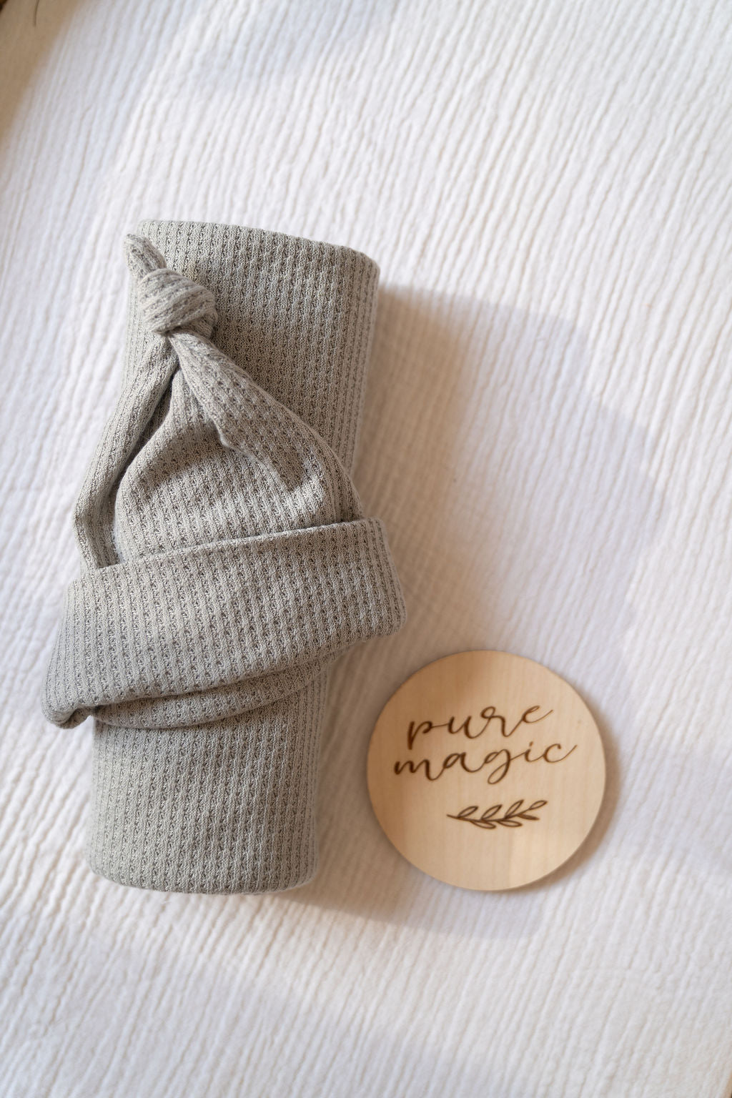 Olly and Molly Knit Swaddle Set