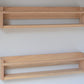 2-Way Oak/Beech Shelves - Solid Hardwood