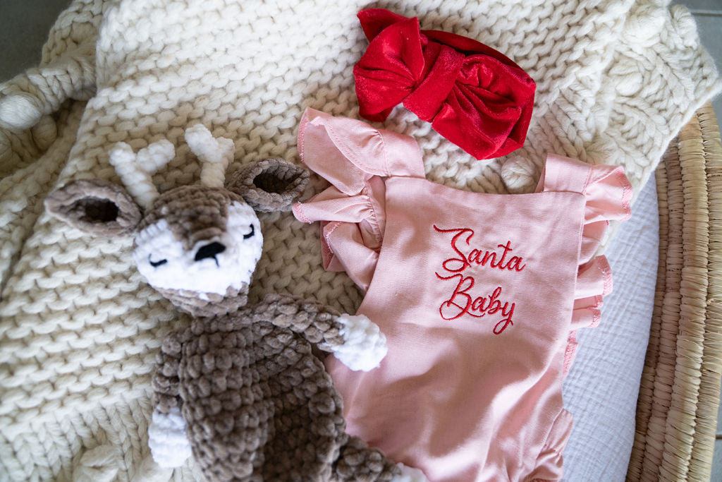 The First Christmas Romper