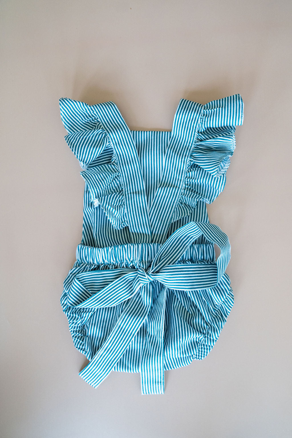 Holiday Ruffle Romper