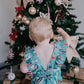 Holiday Ruffle Romper