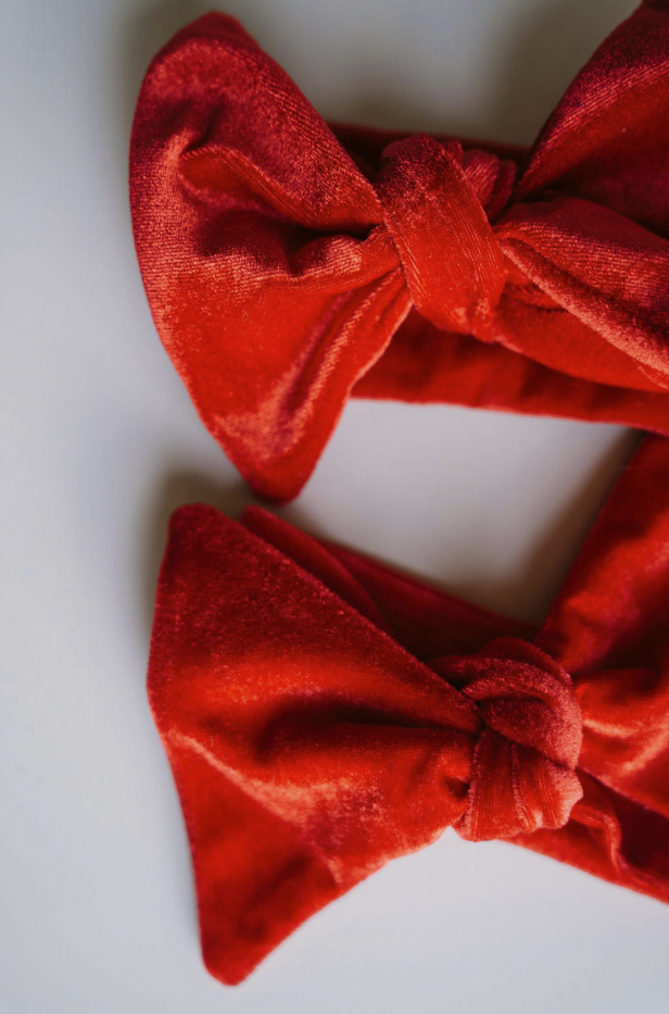 Christmas Topknot Bow