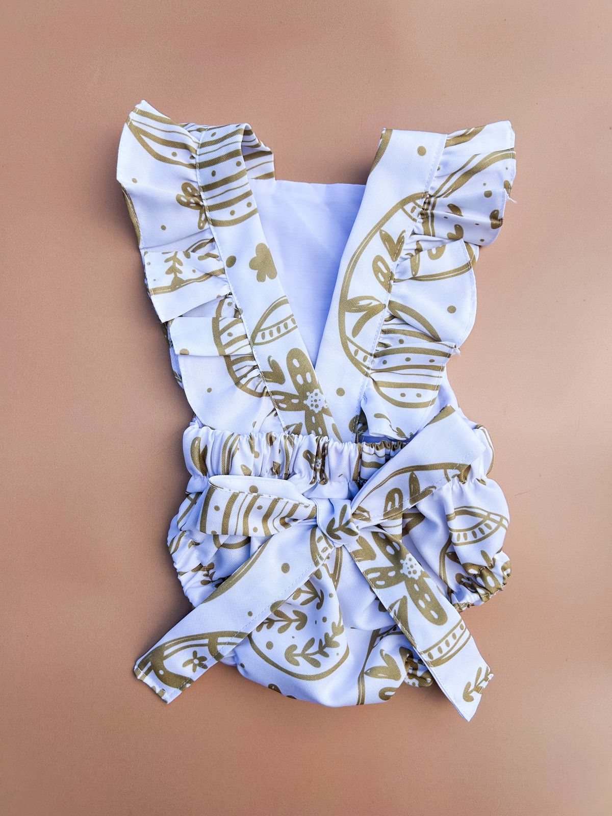 Easter Ruffle Romper