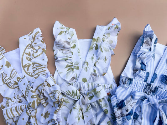 Easter Ruffle Romper