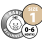 Size 1 Pacifiers (Single packs)