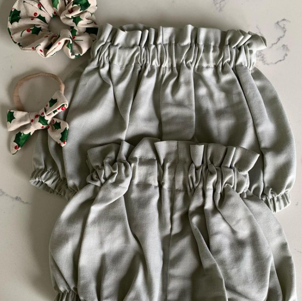 Sage green bloomers
