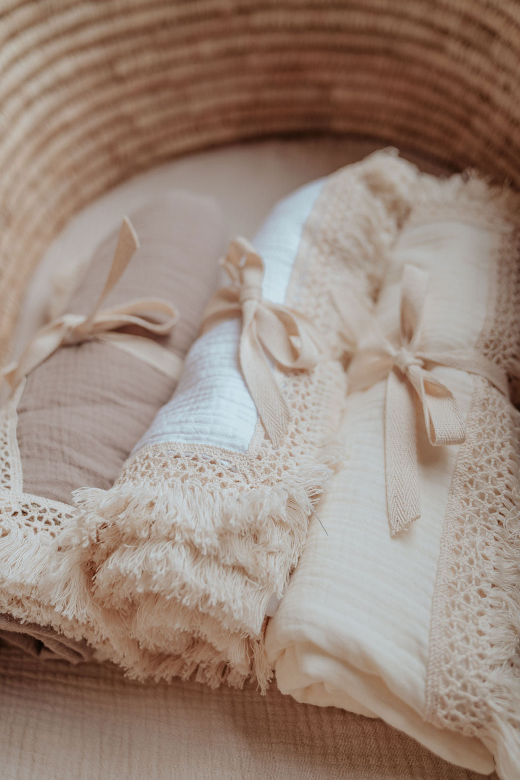 Muslin Blankets - Tassel Range
