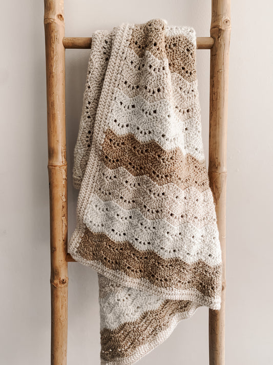 Knitted blanket