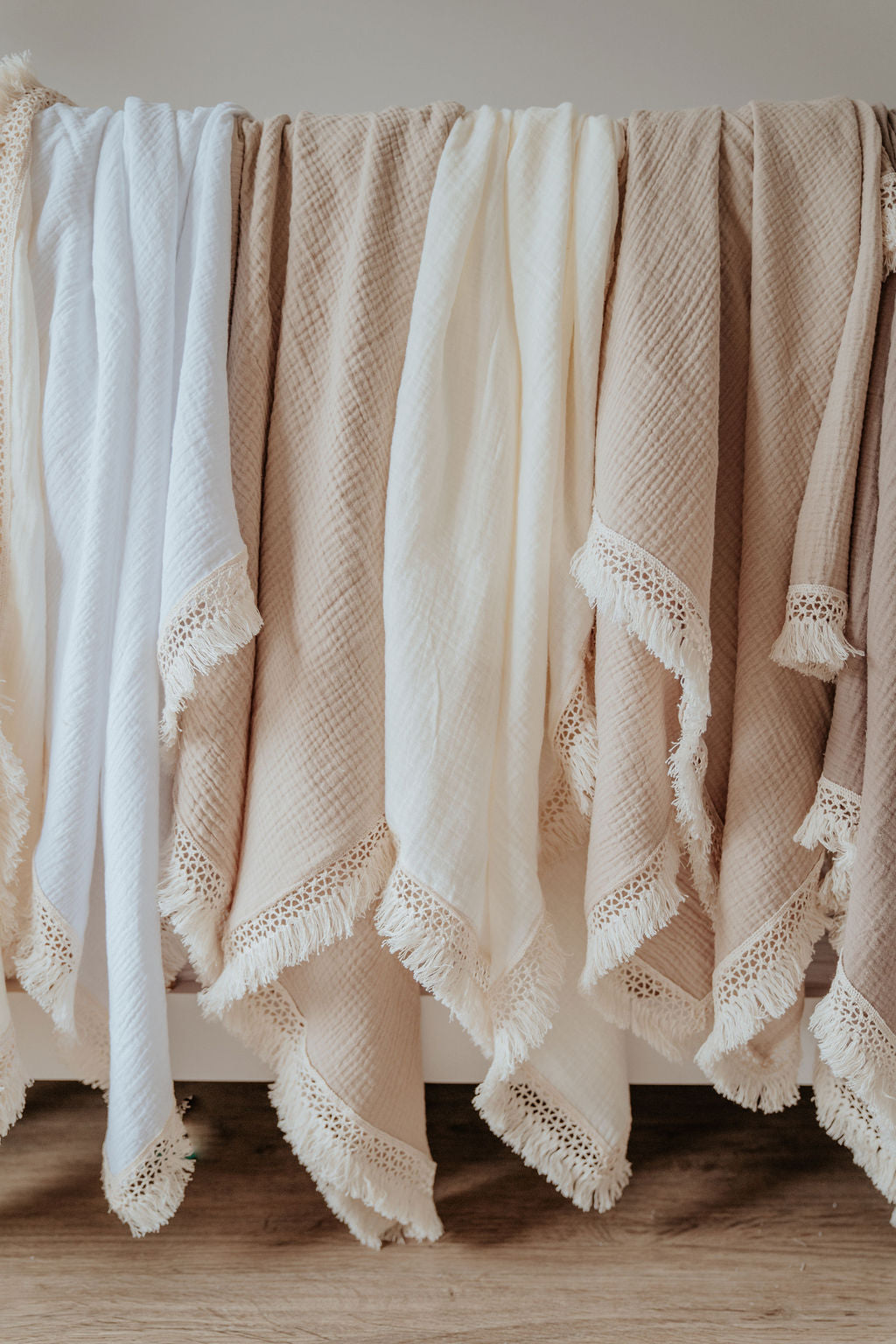 Muslin Blankets - Tassel Range