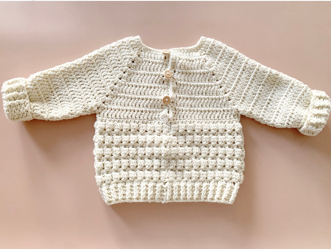 Oversized pullover knitted jersey