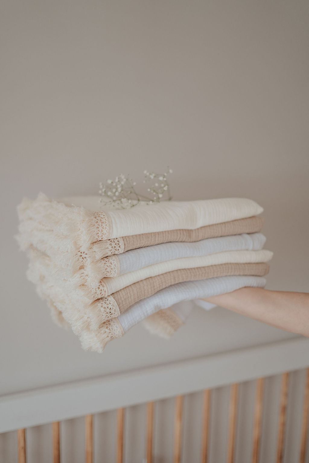 Muslin Blankets - Tassel Range